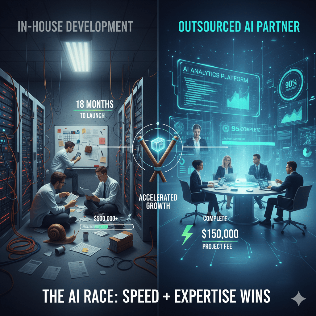 Outsourcing AI