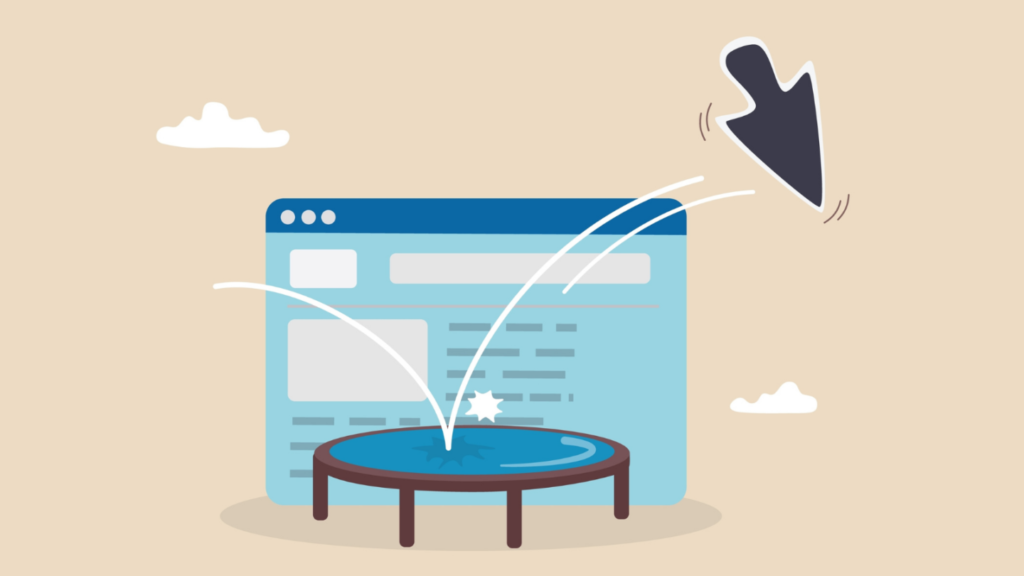 website bounce rate